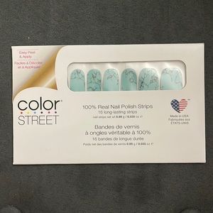 Color Street 100% Real Nail Polish Strips - Mojave Turquoise